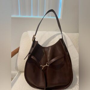 H&M Dark Brown Hobo Bag